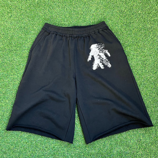 BAGGY SWEATSHORTS (BLACK)